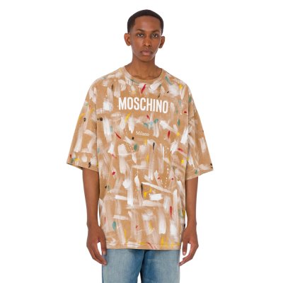 THE PRINTED ORGANIC COTTON JERSEY T-SHIRT